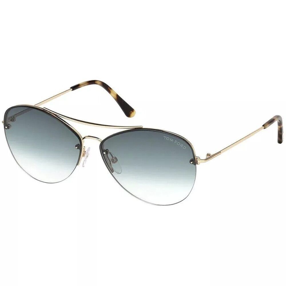 New Authentic Tom Ford Margaret FT0566-28W-60 Cat-Eye Sunglasses